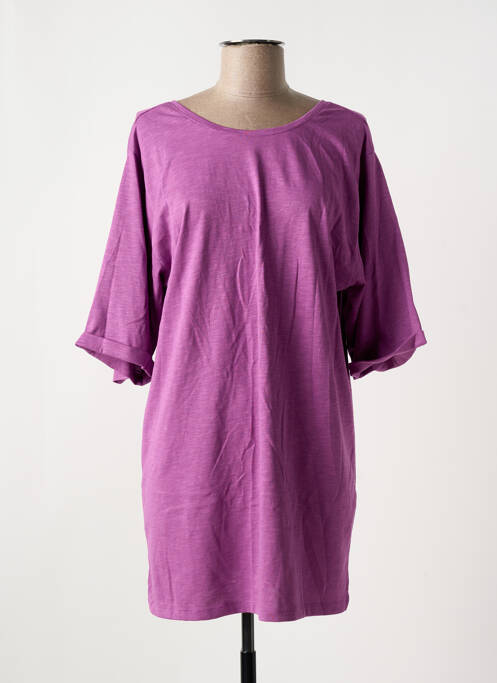 Tunică mâneci lungi violet SESSUN femeie