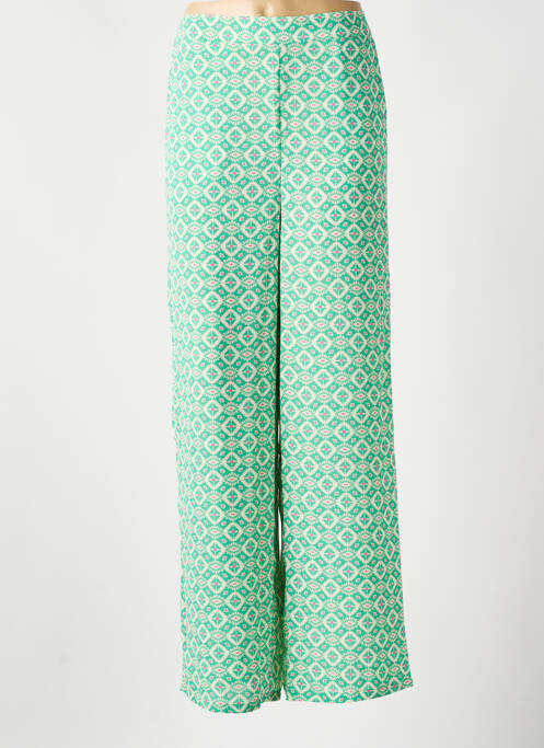 Pantalon larg verde ONLY femeie