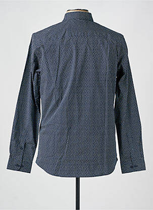 Cămașă cu mâneci lungi imprimeu fantezie albastru JACK & JONES bărbat