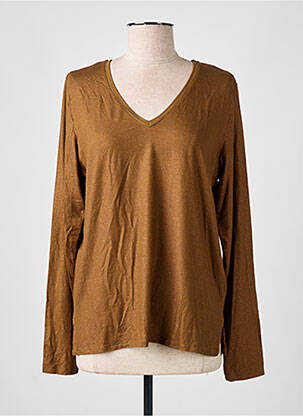 Top maro MAJESTIC FILATURES femeie