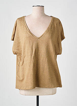 Tricou maro MAJESTIC FILATURES femeie