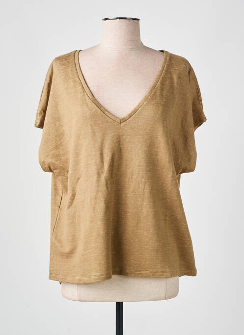 Tricou maro MAJESTIC FILATURES femeie