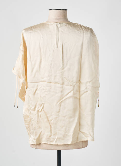 Cămașă mâneci scurte mâneci scurte bej SESSUN femme