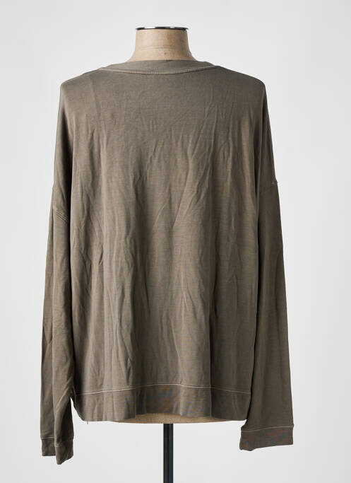 Top gri MAJESTIC FILATURES femeie