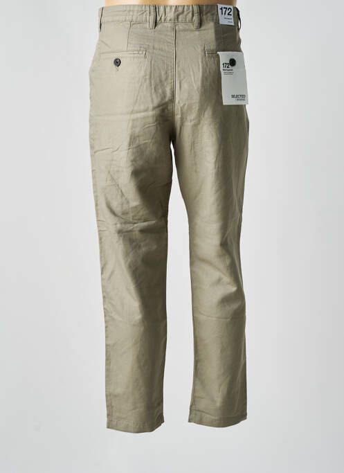 Pantalon drept bej SELECTED bărbat