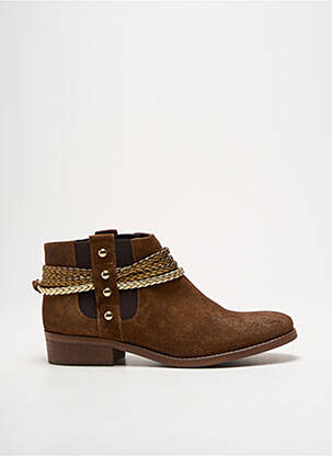 Botine/Ghete maro COCO ET ABRICOT femeie