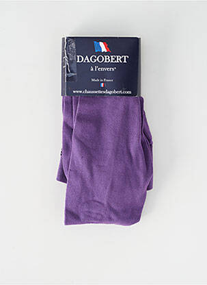 Colanți elasticitate violet DAGOBERT A L'ENVERS femeie