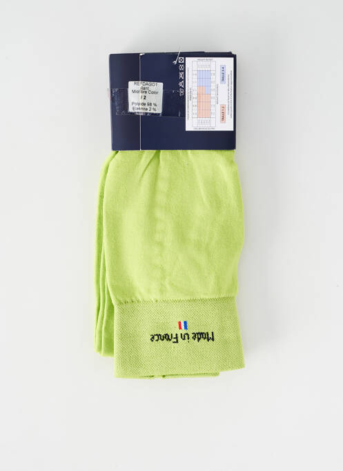 Colanți verde DAGOBERT A L'ENVERS femeie