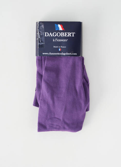 Colanți violet DAGOBERT A L'ENVERS femeie