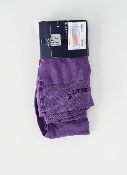Colanți violet DAGOBERT A L'ENVERS femeie