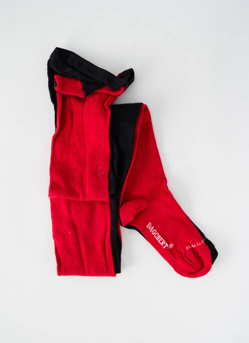 Colanți roșu DAGOBERT A L'ENVERS femeie