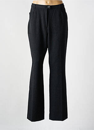 Pantalon drept talie cu cleme talie înaltă gri SYM femeie