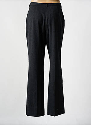 Pantalon drept talie cu cleme talie înaltă gri SYM femeie