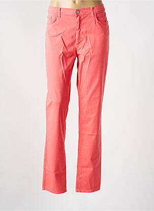 Pantalon slim portocaliu TRUSSARDI JEANS femeie