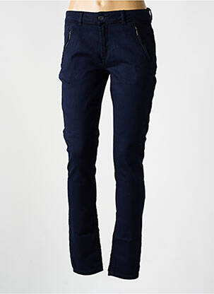 Blugi skinny albastru ICHI femeie