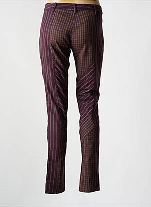 Pantalon slim mărime normală mărime normală roșu MAIS IL EST OU LE SOLEIL femeie
