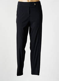 Pantalon drept elasticitate mărime normală negru 3322 femeie