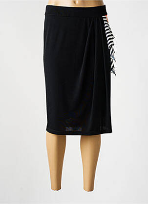 Fustă midi elasticitate negru FUEGO WOMAN femeie