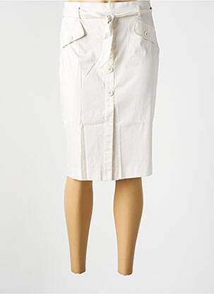 Fustă midi bej CLAUDIA GIL femeie