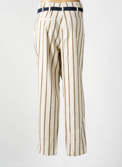 Pantalon drept bej MAT DE MISAINE femeie