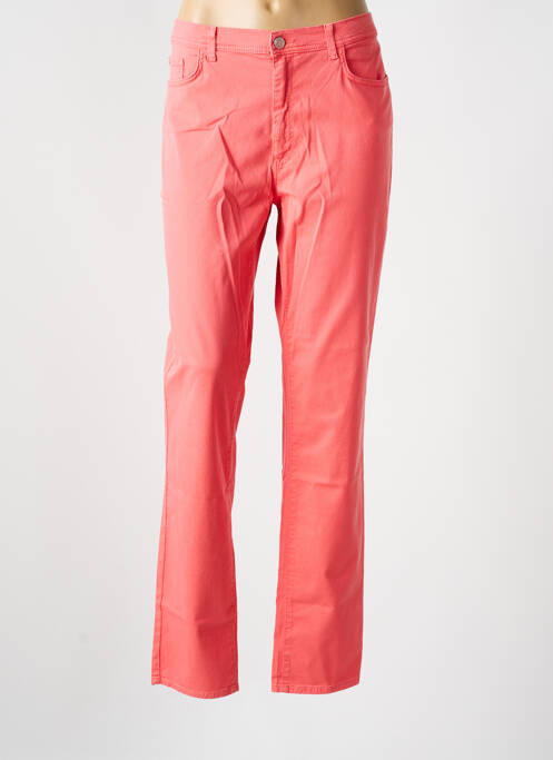 Pantalon slim portocaliu TRUSSARDI JEANS femeie