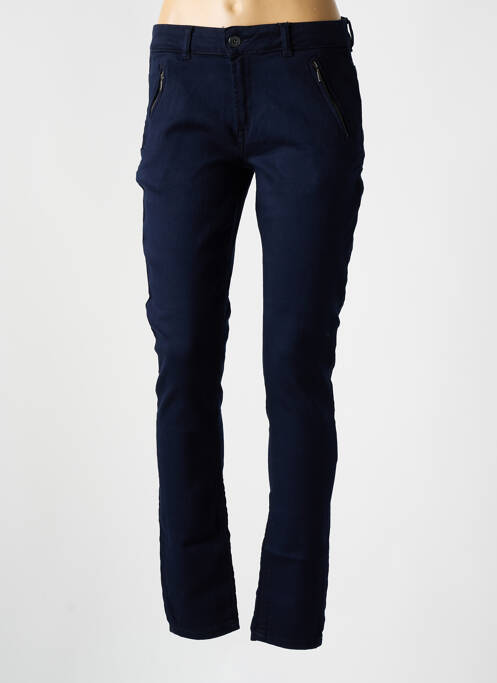 Blugi skinny albastru ICHI femeie