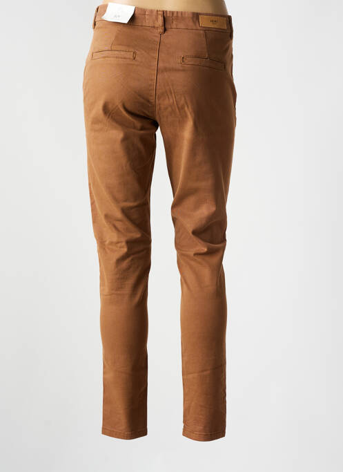 Pantalon chino maro ICHI femeie