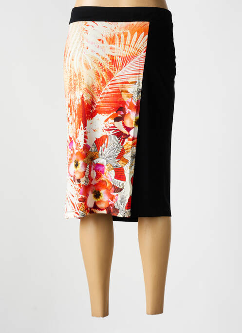 Fustă midi negru FUEGO WOMAN femeie