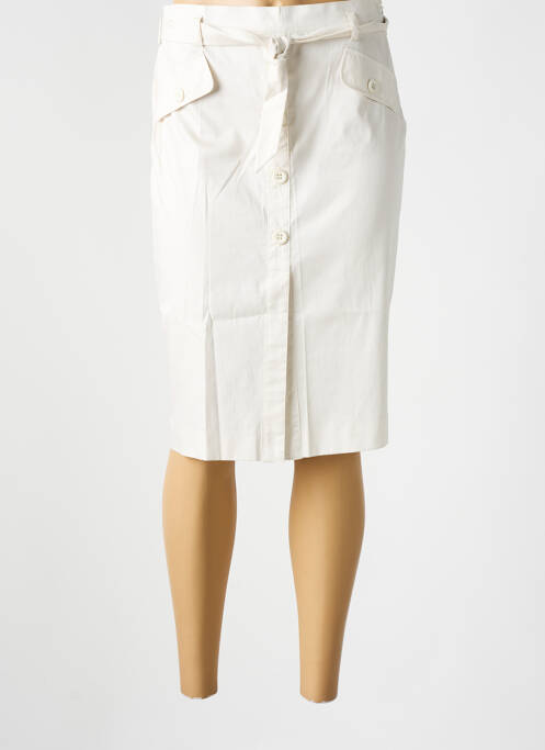 Fustă midi bej CLAUDIA GIL femeie