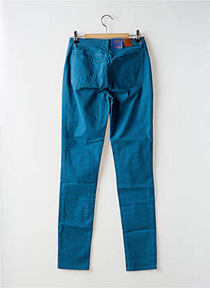 Pantalon slim țesătură poplin mărime normală albastru TRUSSARDI JEANS femeie