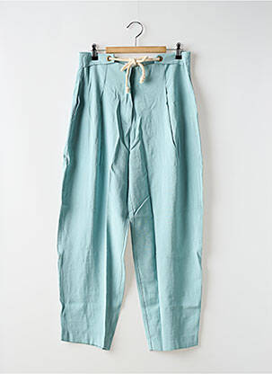 Pantalon larg albastru LA FEE MARABOUTEE femeie