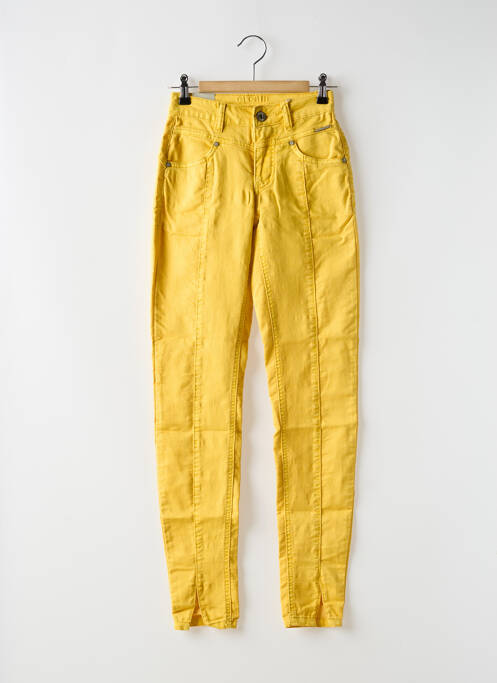 Pantalon galben CREAM femeie