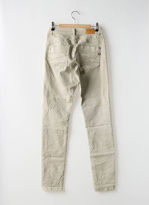 Pantalon slim bej CREAM femeie