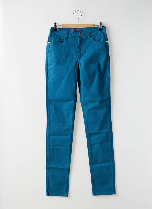 Pantalon slim albastru TRUSSARDI JEANS femeie