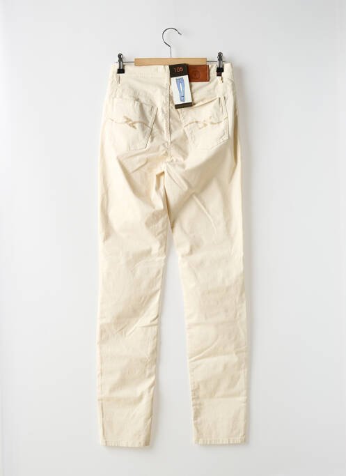 Pantalon slim bej TRUSSARDI JEANS femeie