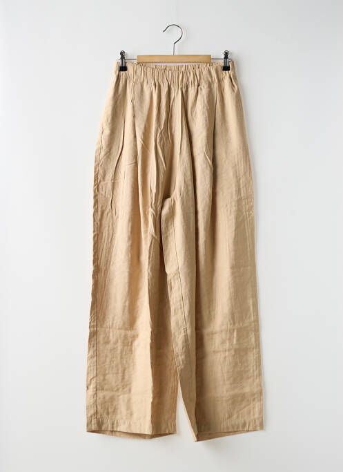 Pantalon larg bej HUMILITY femeie