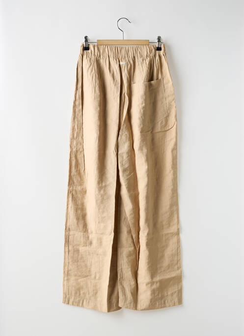 Pantalon larg bej HUMILITY femeie