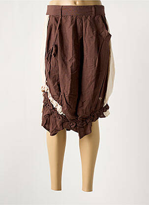 Fustă scurtă maro LOLA ESPELETA femeie