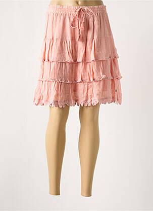 Fustă scurtă roz MAIS IL EST OU LE SOLEIL femeie