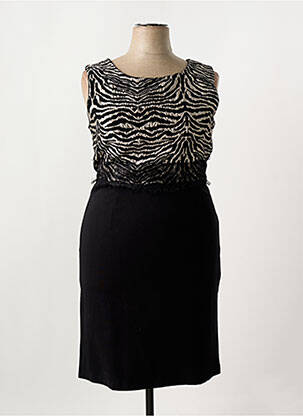 Rochie midi negru ELEONORA AMADEI femeie