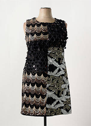 Rochie midi negru KITANA femeie