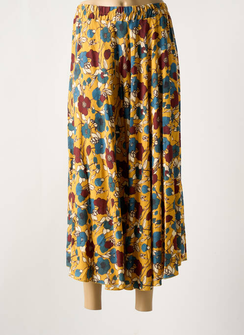 Fustă lungă galben LA FEE MARABOUTEE femeie