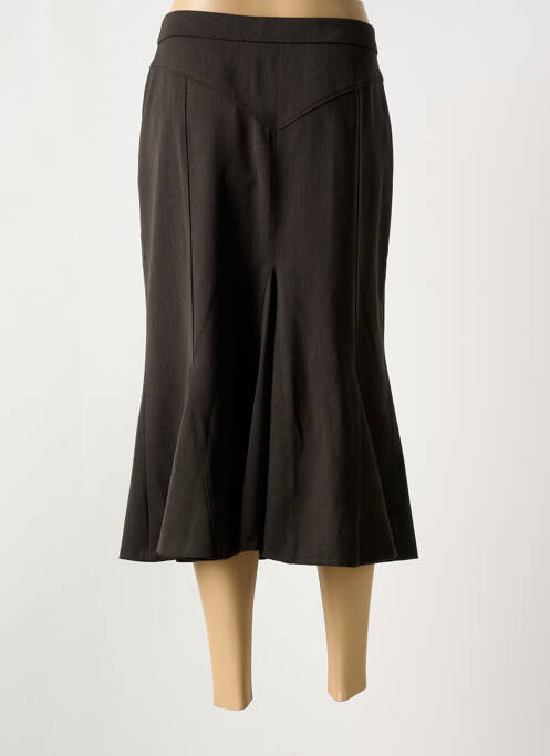 Fustă midi maro SYM femeie