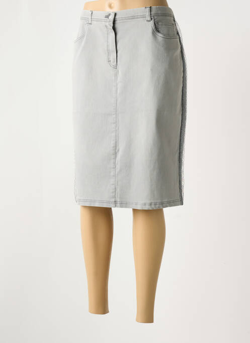 Fustă midi gri EUGEN KLEIN femeie