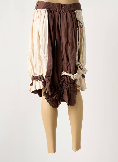 Fustă scurtă maro LOLA ESPELETA femeie