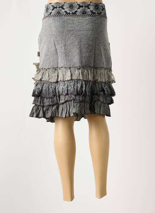 Fustă midi gri SAVAGE CULTURE femeie