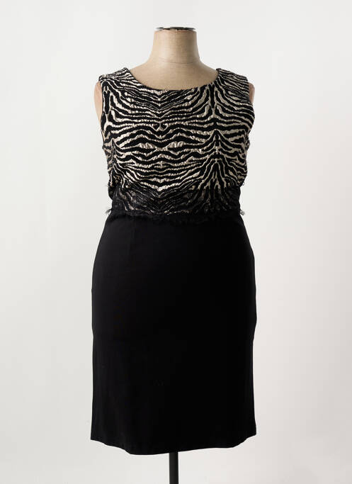 Rochie midi negru ELEONORA AMADEI femeie