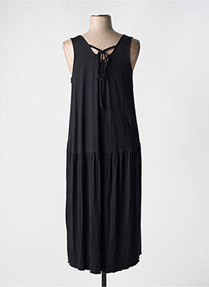 Rochie lungă fără mâneci fără mâneci negru MELLEM femeie