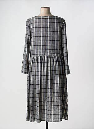 Rochie lungă mâneci lungi mâneci lungi gri HUMILITY femeie