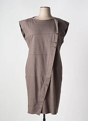 Rochie midi maro DIANA GALLESI femeie